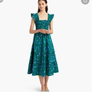Ellie Nap Dress - Emerald Space Floral